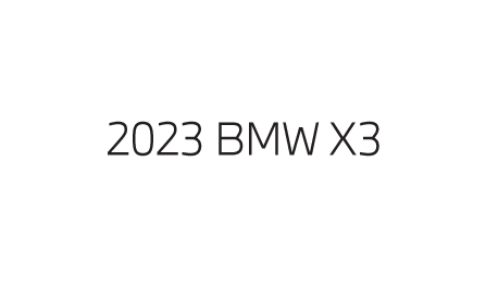2023 BMW X3