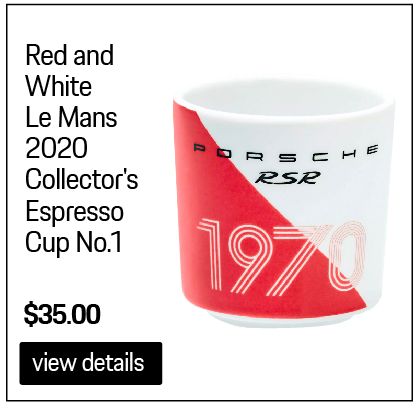 Red and White Le Mans 2020 Collector's Espresso Cup No.1 - $35.00 - View Details
