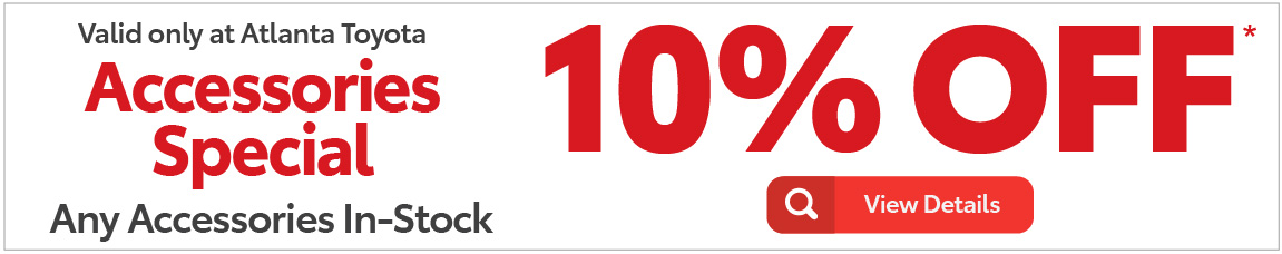 Accessories Special - 10% Off any Accessories In-Stock - View Details