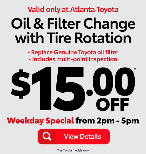 Oil and Filter Change with Tire Rotation - $15 Off* -View Details
