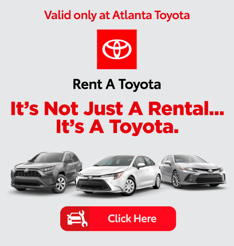 It's Not Just a Rental... It's a Toyota - Click Here