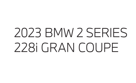 2023 BMW 2 Series 228i Gran Coupe