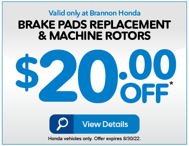 BRAKE PADS AND MACHINE ROTORS REPLACEMENT - $20 OFF* VIEW DETAILS