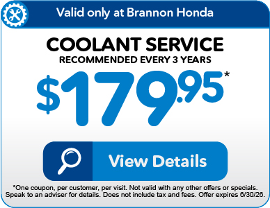 Coolant Service $179.95* | view details