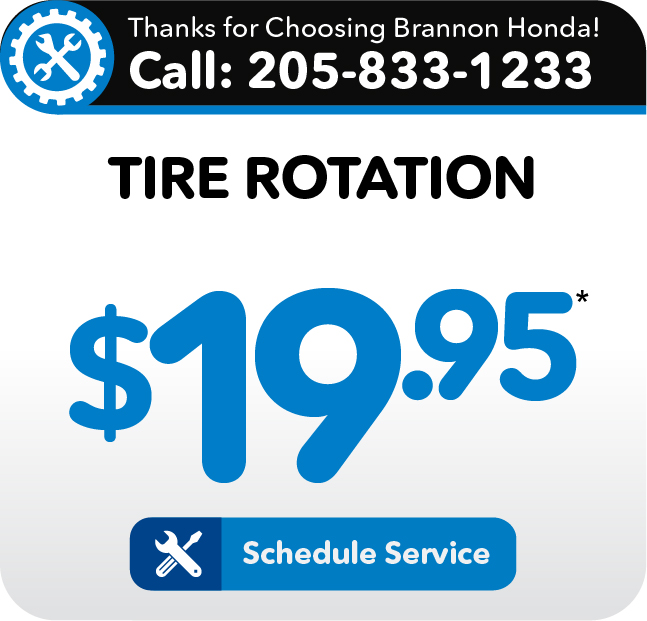 Tire Rotation $19.95 | schedule service