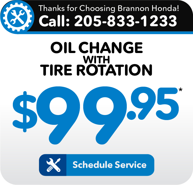 oil change with Tire Rotation $99.95* | schedule service