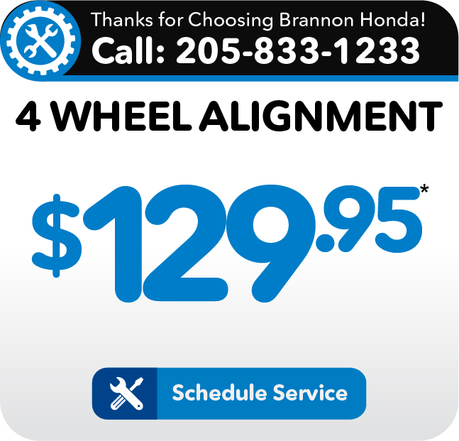 4 Wheel Alignment $129.95 | schedule service