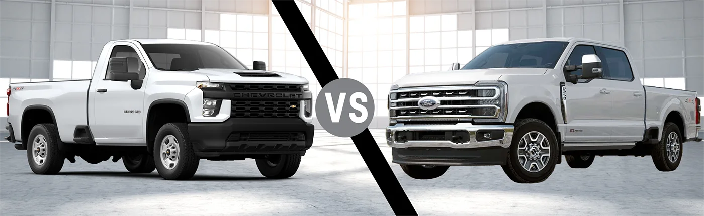 2023 Chevrolet Silverado 2500 Vs. 2023 Ford F-250 in Okarche, OK