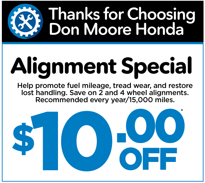 Alignment Special $10 Off.