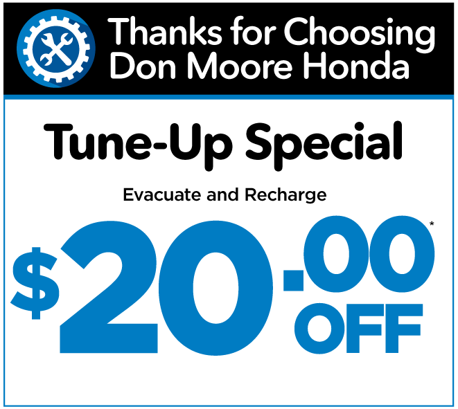 Tune Up Special $20 off. 