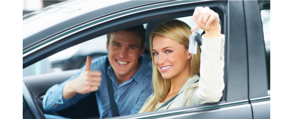 Holding Keys to Car