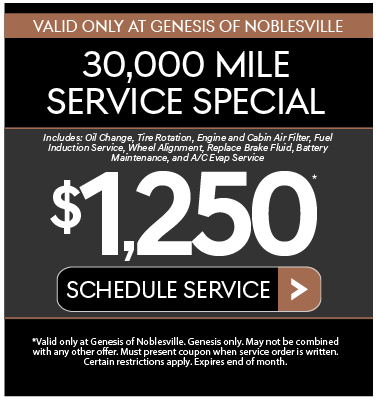 Valid Only at Genesis of Nobleville | 30,000 Mile Service Special | $974.69 - View Details.