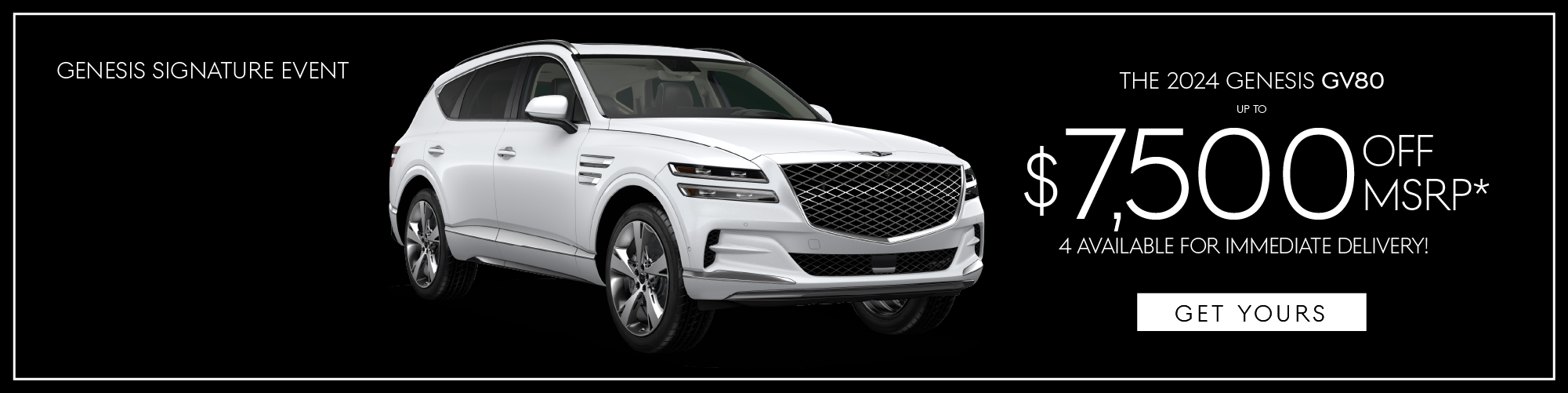 All new 2023 Genesis G90 - 1 Available - More on the way!