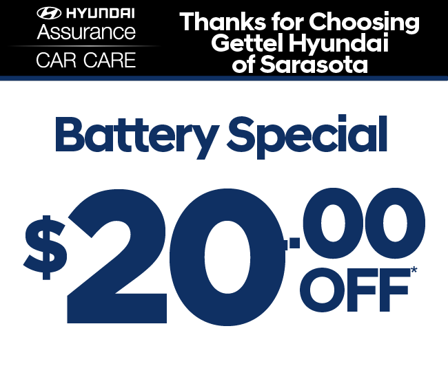 Battery Special$20 Off*