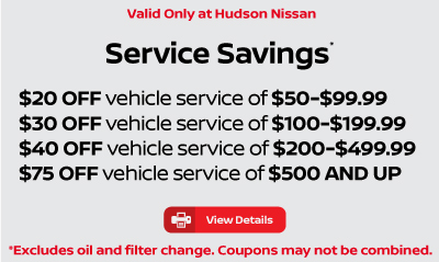 Oil and filter change $24.95. Click for details.