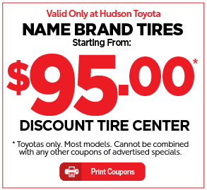 Hudson Toyota Service Special