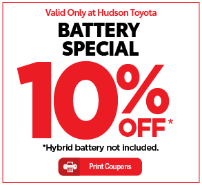 Hudson Toyota Service Special