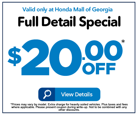 Full Detail Special $20.00 Off*