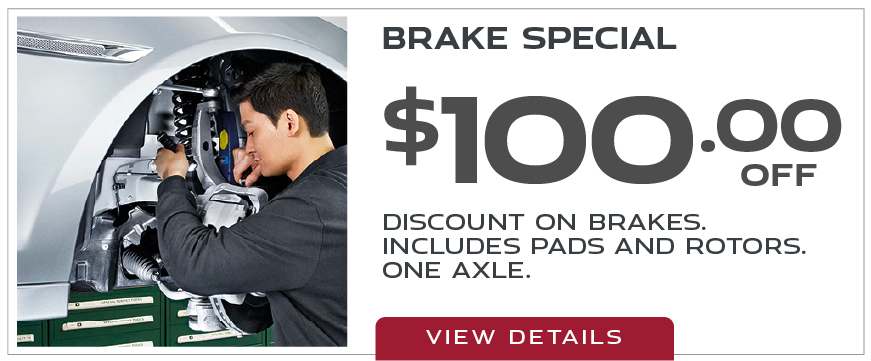 Brake Special $100 Off - View Details