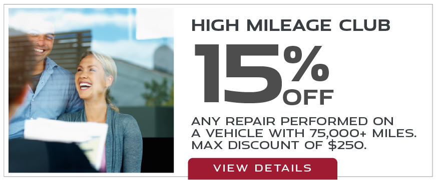 High Mileage Club - 15% off - View Details