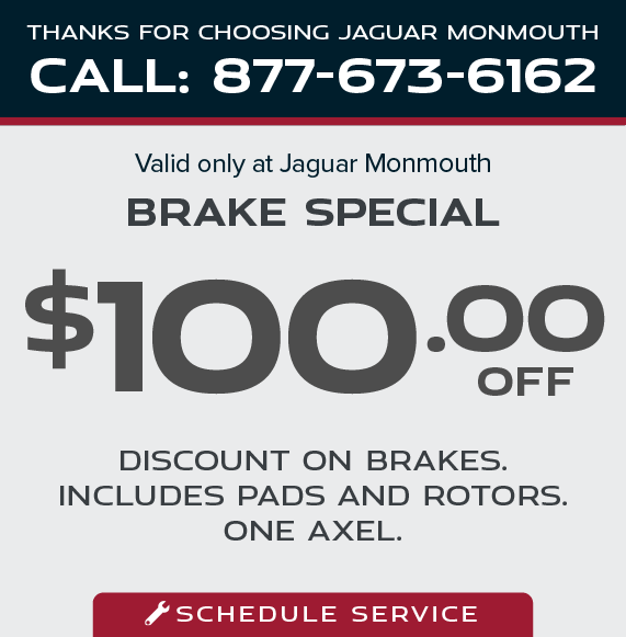 Brake Special - $100.00 Off - Schedule Service