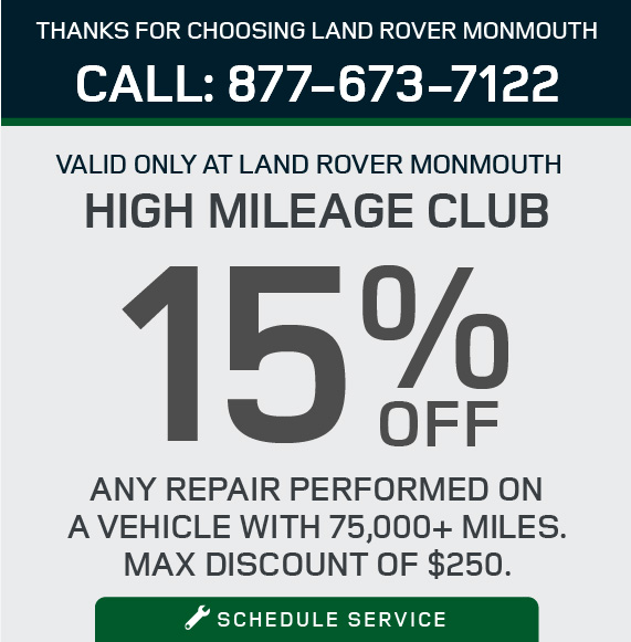 High Mileage Club - 15% off - Schedule Service