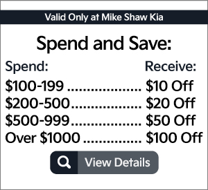 Spend and Save* - Click to View Details