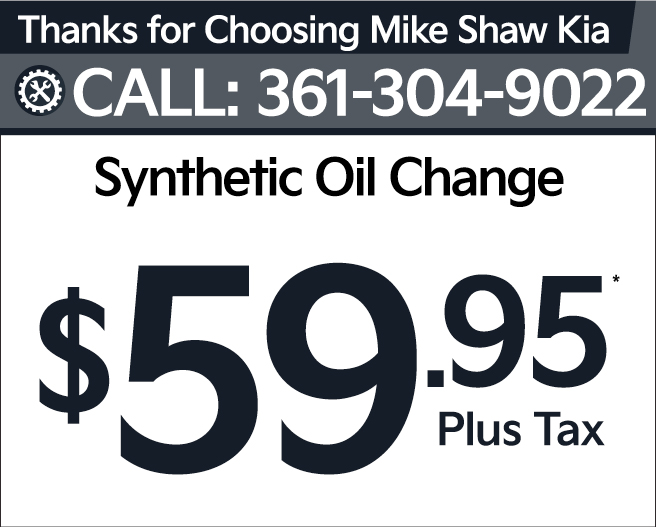Synthetic Oil Change - $59.95* Plus Tax