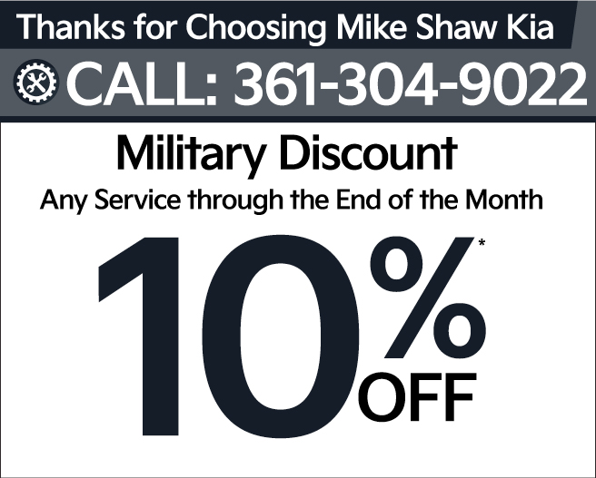 Military discount - any service through the end of the month - 10% off