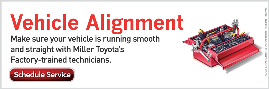 Vehicle Alignments at Miller Toyota