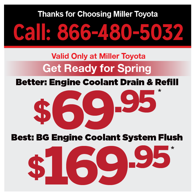 Get ready for winter - engine coolant drain and refill $69.95* - engine coolant system flush - $169.95*