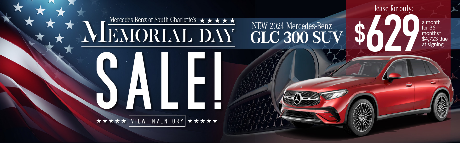 New 2023 Mercedes-Benz C 300 - Lease for only $579 a month for 36 months with $4,753 due at signing - Get Yours