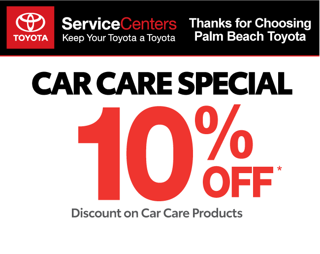 Car Care Special - 10% off Discount on Car Care Products