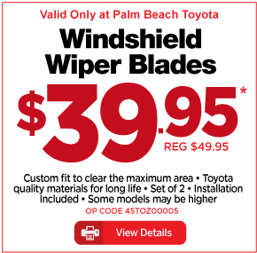Windshield Wiper Blades for $39.95 - View Details