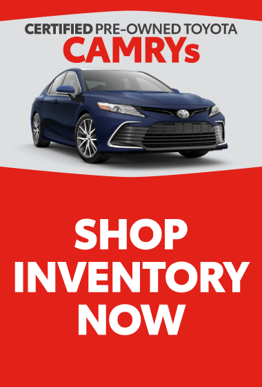 Certified Pre-Owned Toyota Camrys