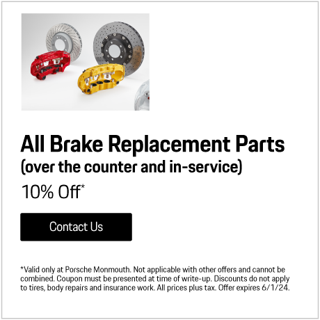 All Brake Replacement Parts over the counter and in-service - 10% Off*
