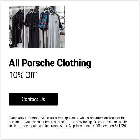All Porsche Clothing - 10% Off*
