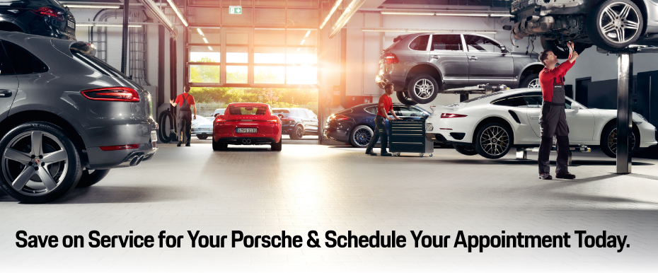 Save on Service for Your Porsche & Schedule Your Appointment Today.