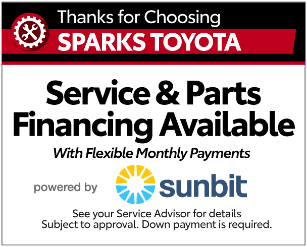 Service and Parts Financing Available | Powered By Sunbit