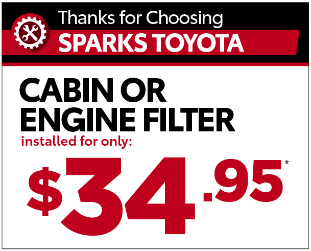 Cabin or Engine Filter - $34.95*