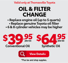 Oil and Filter Change - $34.95 for Conventional Oil - $52.95 for Synthetic Oil - Click to View Details