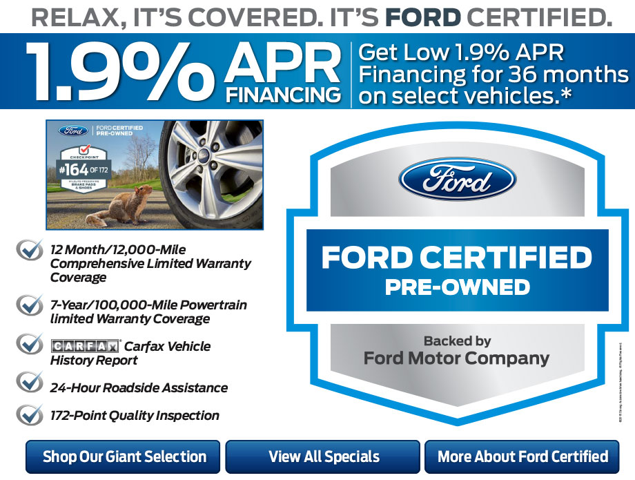 Ford certified pre owned incentives #6