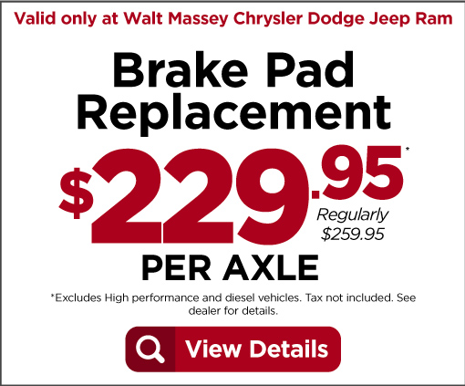 Brake Pad Replacement $229.95 - Click to View Details